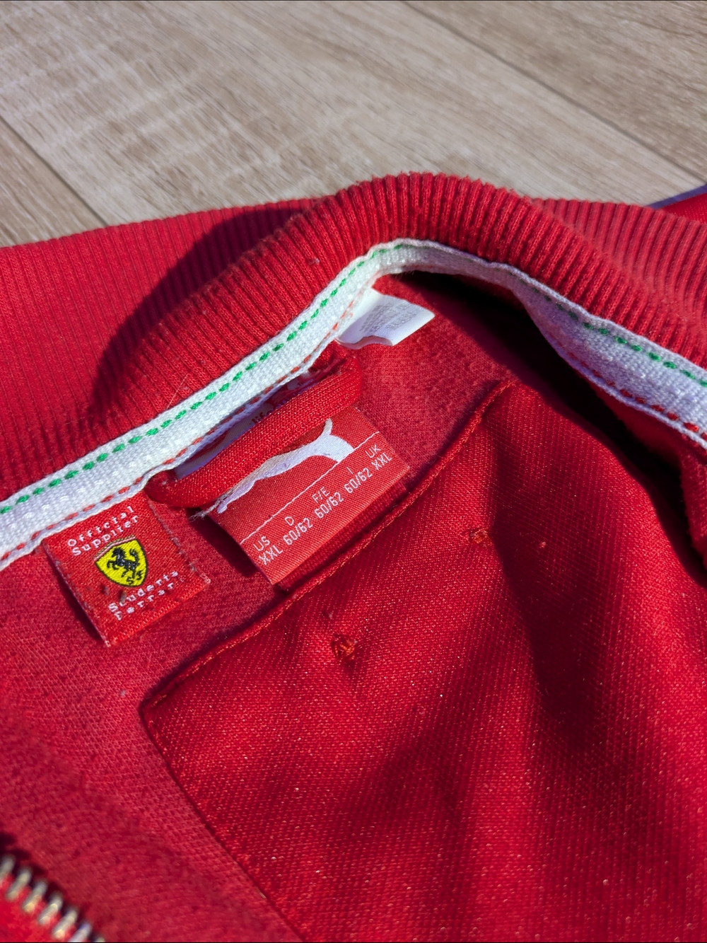 Puma X Ferrari Red Zip-Up - Picture 5 of 8